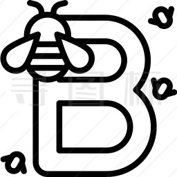 字母B图标