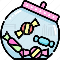 糖果罐图标