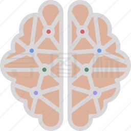 人类的大脑图标