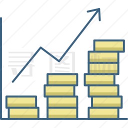 增长图标