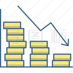 下降图标