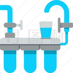 饮水净水器图标