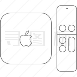 apple TV图标