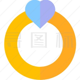 结婚戒指图标