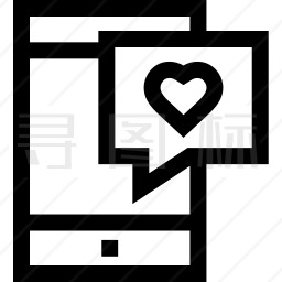 爱情短信图标