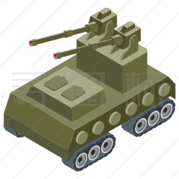履带式装甲车图标
