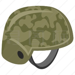防弹头盔图标