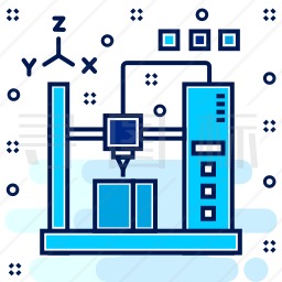 3D打印机图标