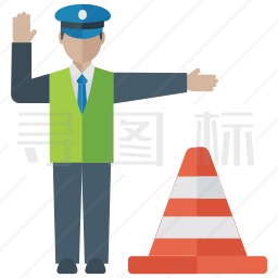 交通警察图标