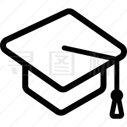 学位帽图标