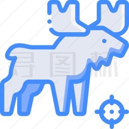 驼鹿图标