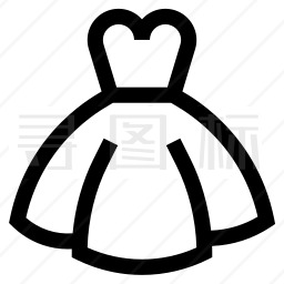 婚纱礼服图标