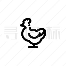 鸡图标