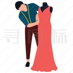 服装设计师图标