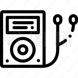 MP3播放器图标