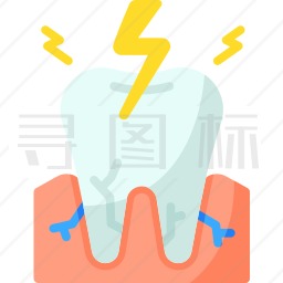 牙痛图标