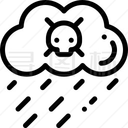 酸雨图标