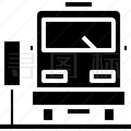 公共汽车站图标