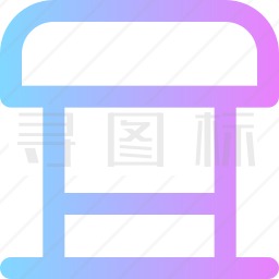 公共汽车站图标