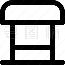 公共汽车站图标