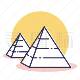 金字塔图标