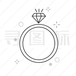 婚戒图标