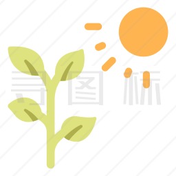 自然植物图标