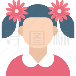 女孩图标