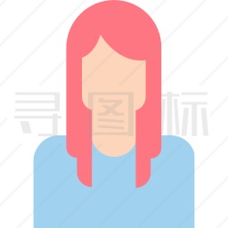 女孩图标