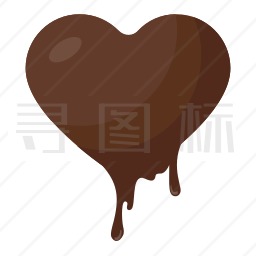 心形巧克力图标