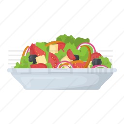 蔬菜沙拉图标