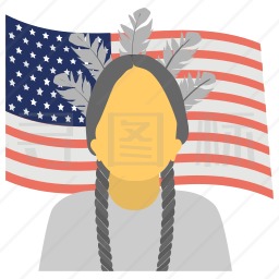 美国印第安人图标