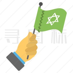犹太教旗帜图标