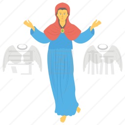 圣母玛利亚图标