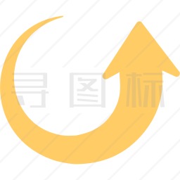 向上箭头图标