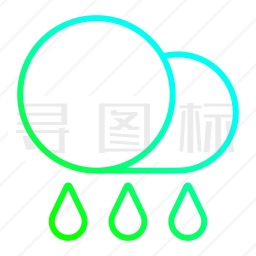 雨图标