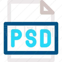 PSD图标