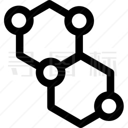 分子结构图标