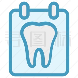 牙齿信息图标