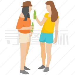 女孩图标