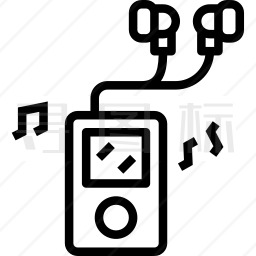 MP3播放器图标