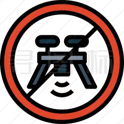 禁止无人机图标