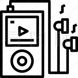 MP3播放器图标