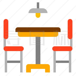 餐桌椅图标