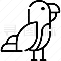 鹦鹉图标