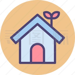 生态住宅图标