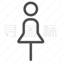 女性标志图标