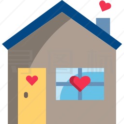 情人节房子图标