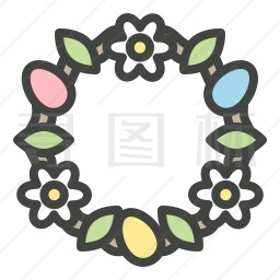 花环图标