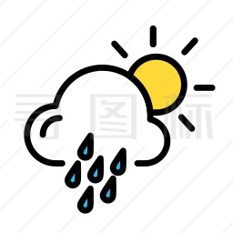 白天下雨图标